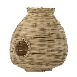 Bloomingville Bambus Laterne Ottine mit Glas