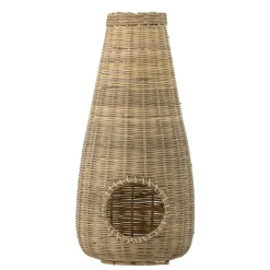 Bloomingville Bambus Laterne Ottine mit Glas