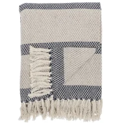 Bloomingville Überwurf aus recycelter Baumwolle