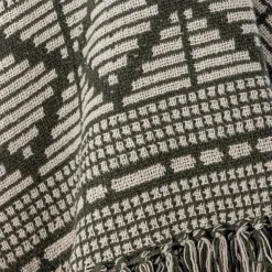 Bloomingville Decke Gutte aus recycelter Baumwolle