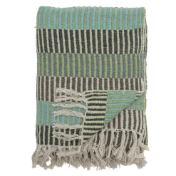 Bloomingville Decke Isnel aus recycelter Baumwolle