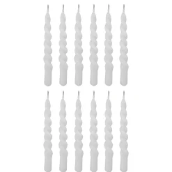 Bloomingville 12er Set Spitzkerze gedreht