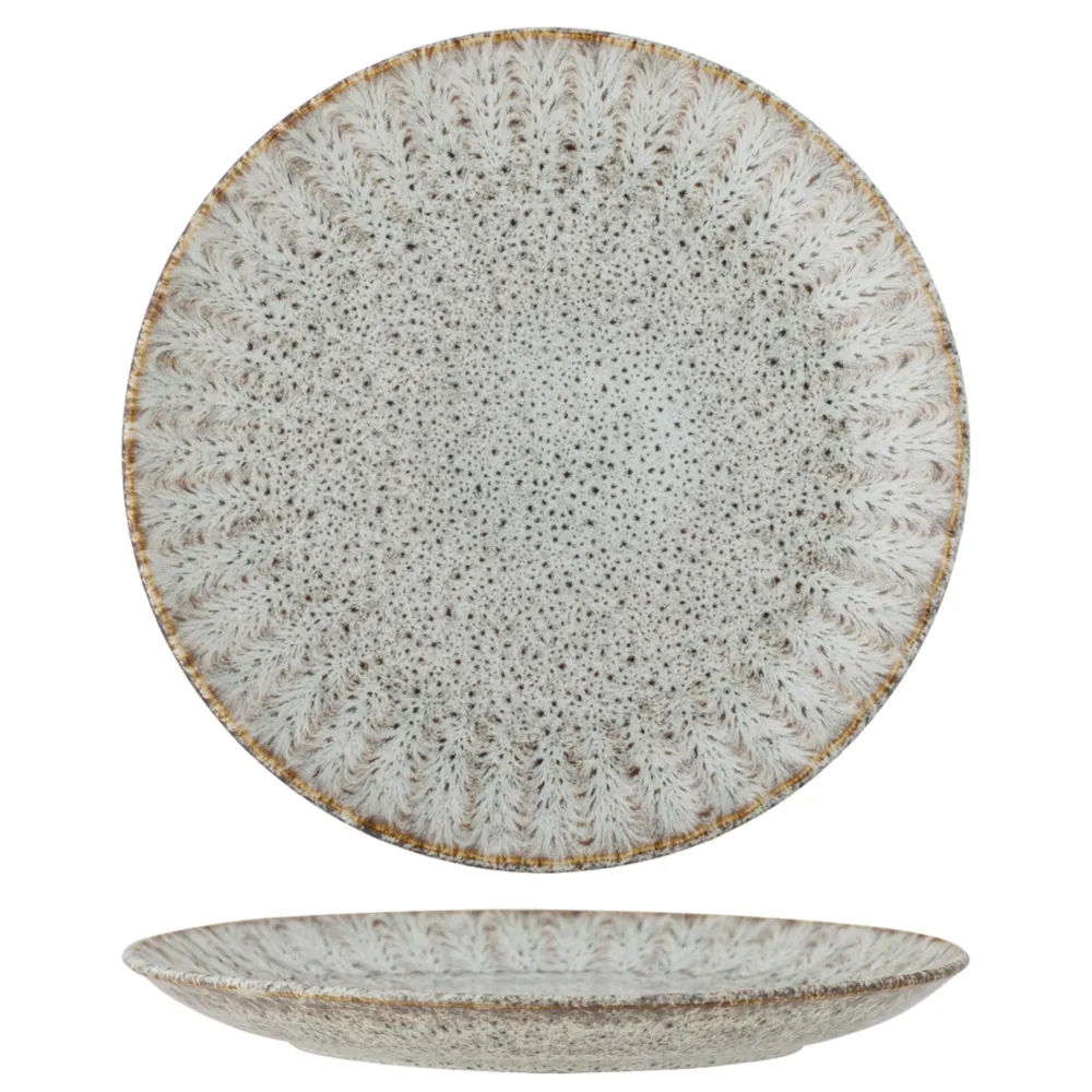 Bloomingville Fleur Essteller aus Steingut