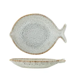 Bloomingville Fleur Servierplatte aus Steingut