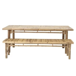 Bloomingville Gartentisch Esstisch Sole aus Bambus