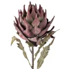 Bloomingville Kunstblume Protea Stiel, Violett