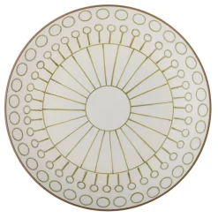 Bloomingville Maple Teller Grün Steingut