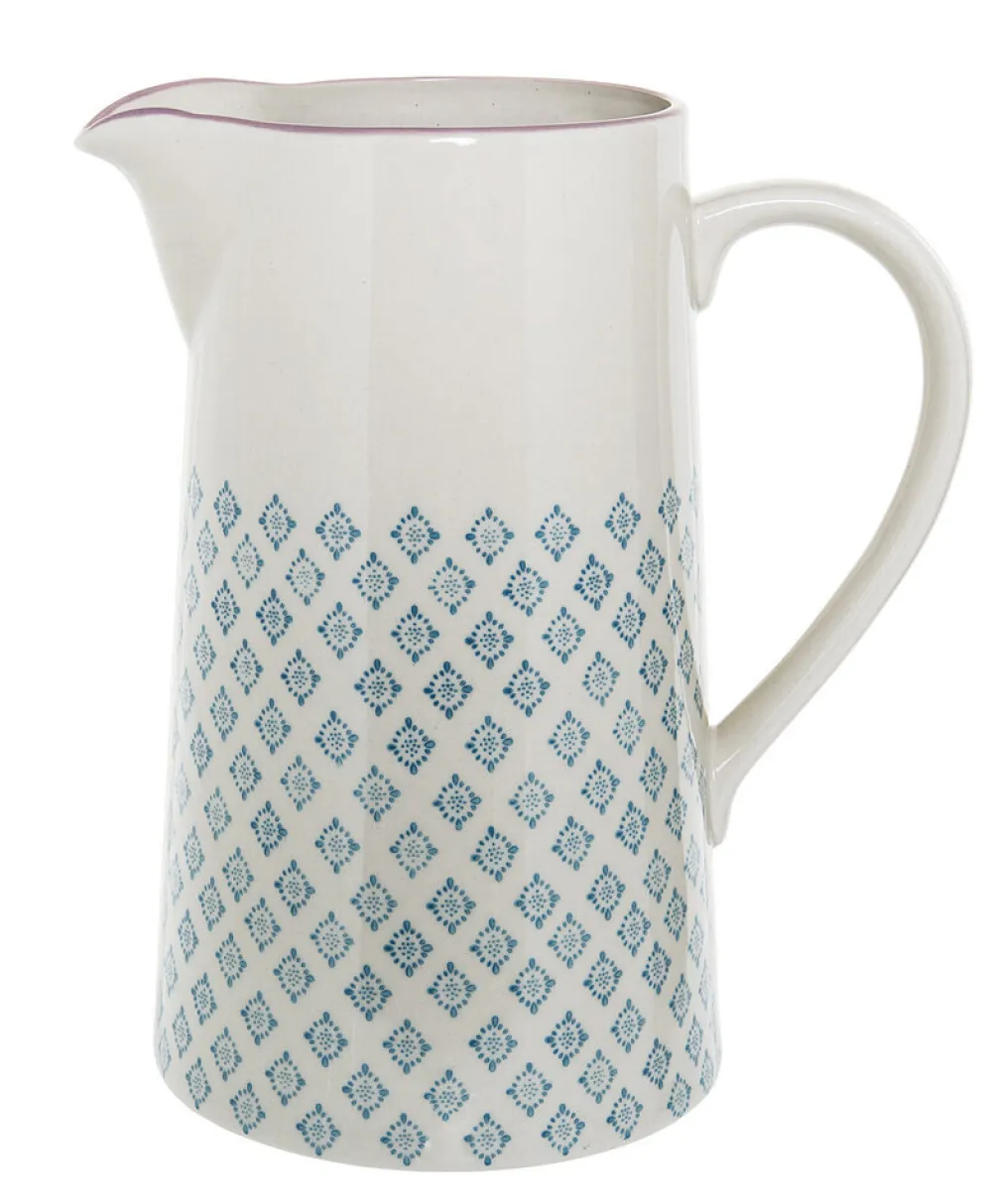 Bloomingville Patrizia Krug, Blau, Steingut