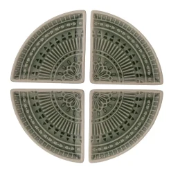 Bloomingville Rani Tablett, Steingut 4-teilig