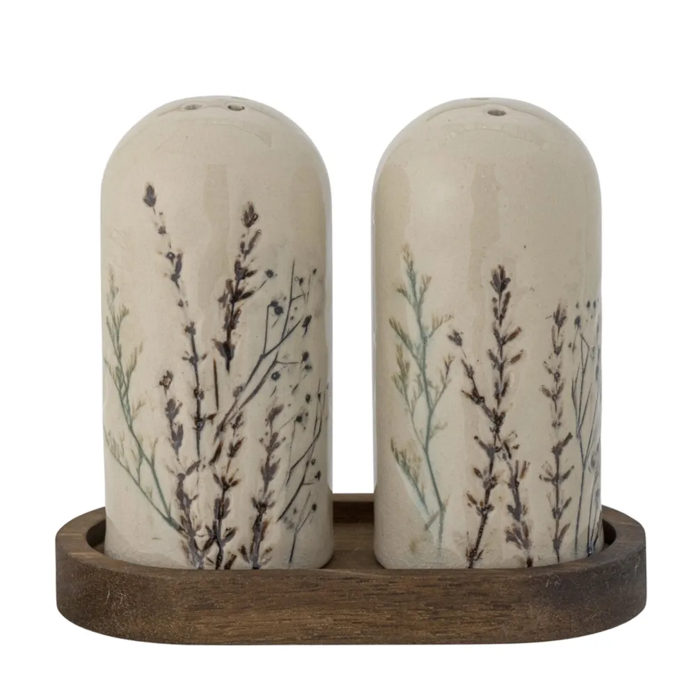 Bloomingville Salz und Pfefferset Bea aus Steingut