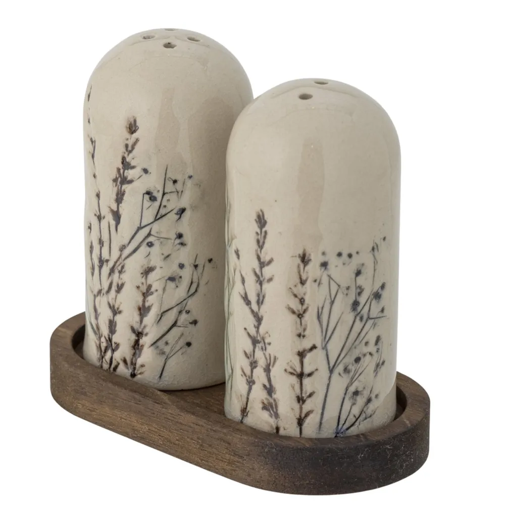 Bloomingville Salz und Pfefferset Bea aus Steingut