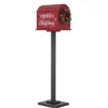Bloomingville Santas Briefkasten Deko mit Standfuß