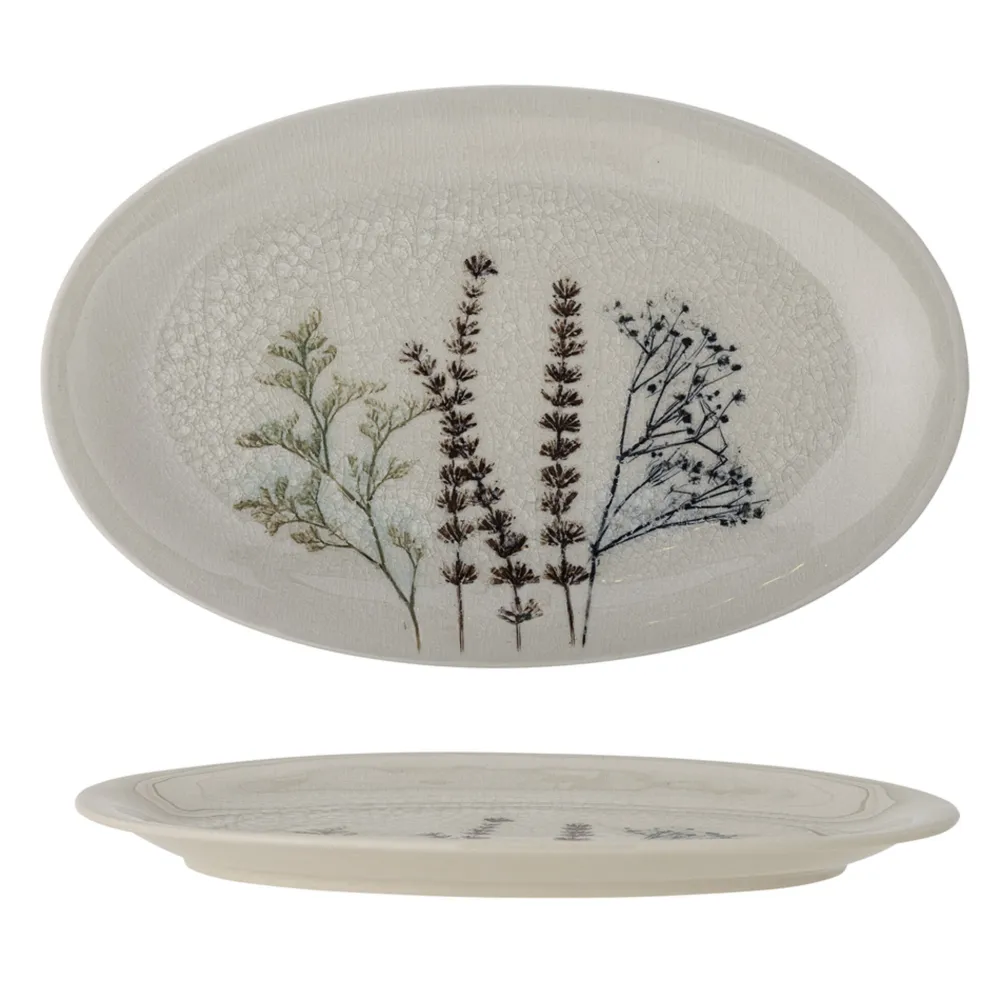 Bloomingville Servierplatte Bea aus Steingut