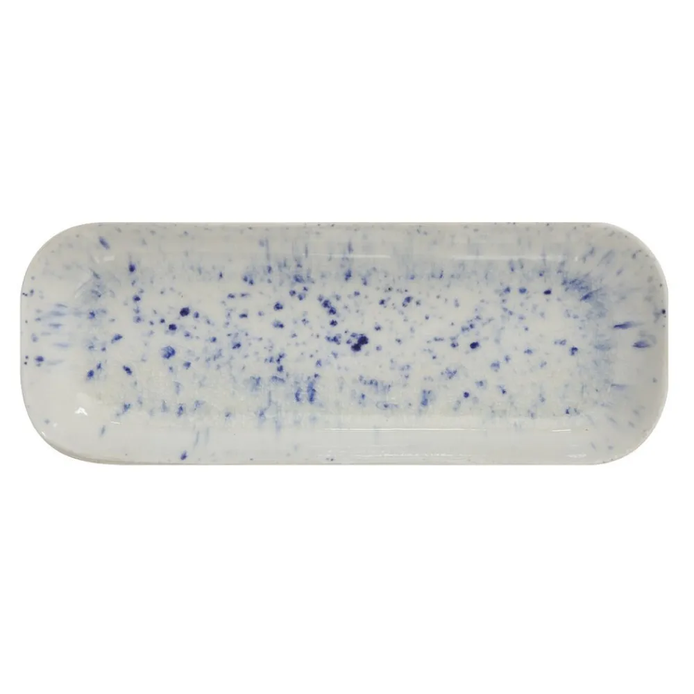 Bloomingville Servierplatte Heather, Steingut