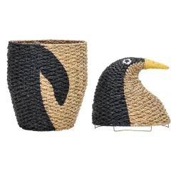 Kinder Bloomingville Spielzeug Korb Pinguin Tazia