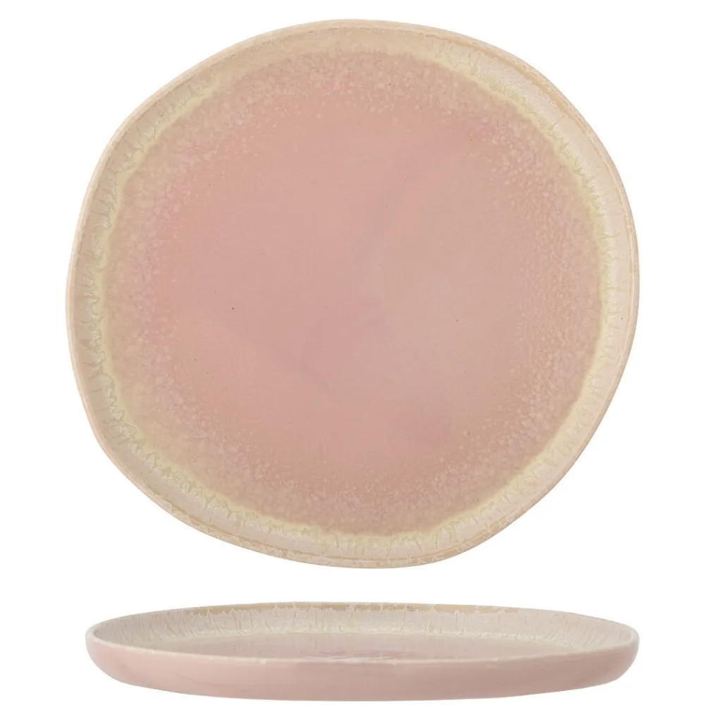 Bloomingville Teller Louisa in Rose aus Steingut