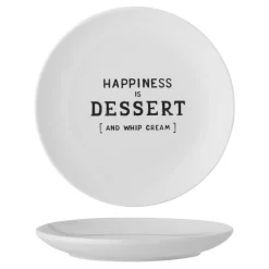 Bloomingville Telly Wendy mit Schrift, Steingut