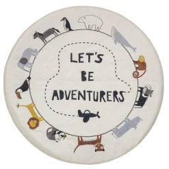 Kinder Bloomingville Teppich Leopold aus Baumwolle