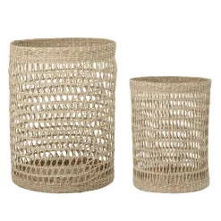 Bloomingville Wäschekorb Connie 2er Set