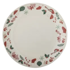 Bloomingville Yule großer Teller, Servierplatte