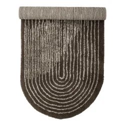 Bloomingville Zhina Teppich, Braun, Baumwolle