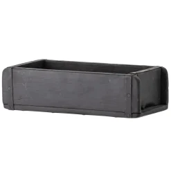 Bloomingville Ziegelform Black Box recyceltes Holz