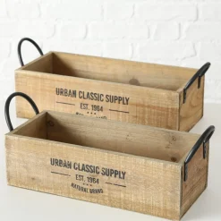 Boltze Aufbewahrungsbox Supply 2er-Set