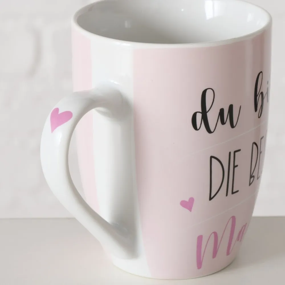 Boltze Becher beste Mama, 2er Set