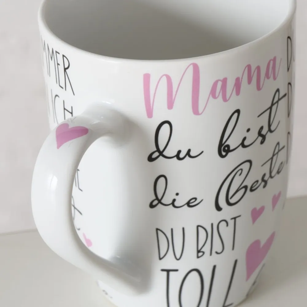 Boltze Becher beste Mama, 2er Set