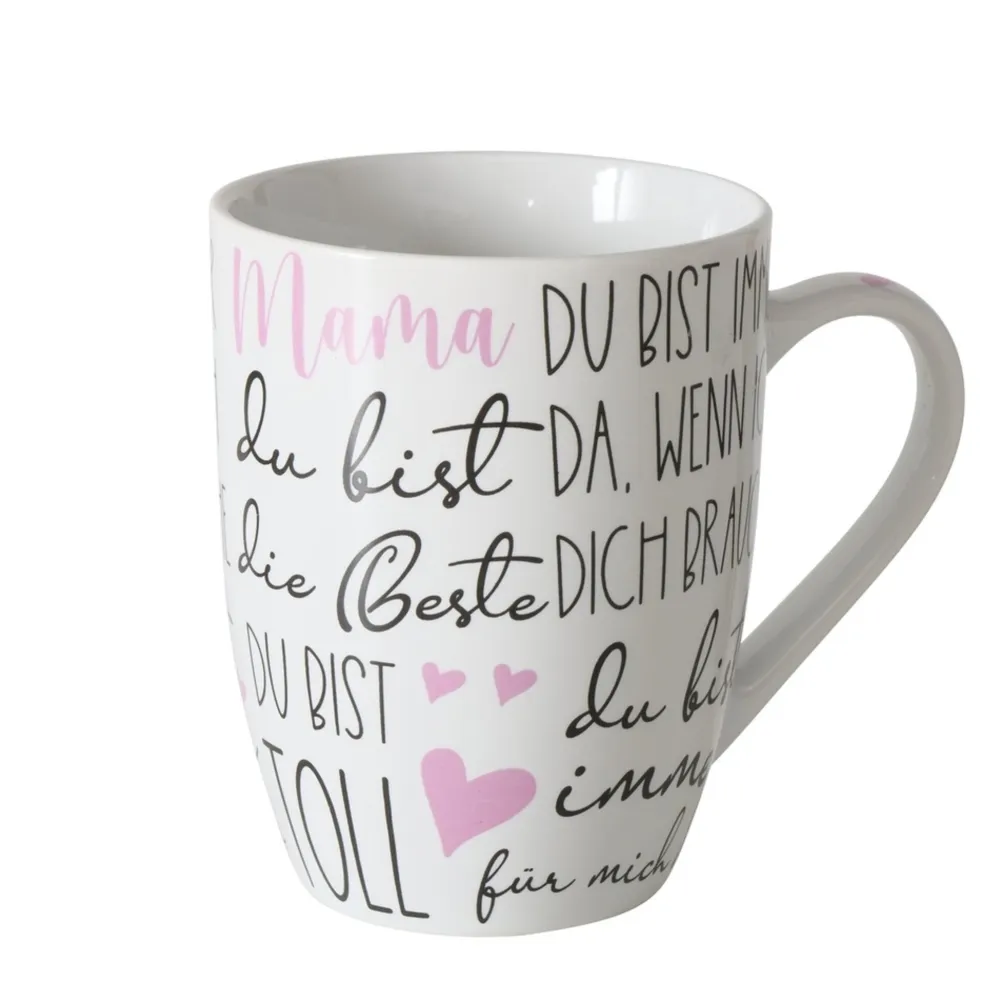 Boltze Becher beste Mama, 2er Set