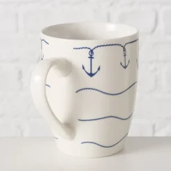 Boltze Becher Büsum mit Anker, 2er-Set