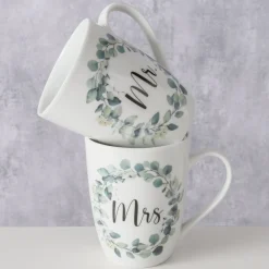 Boltze Becher Eukana Mr und Mrs, 2-teilig