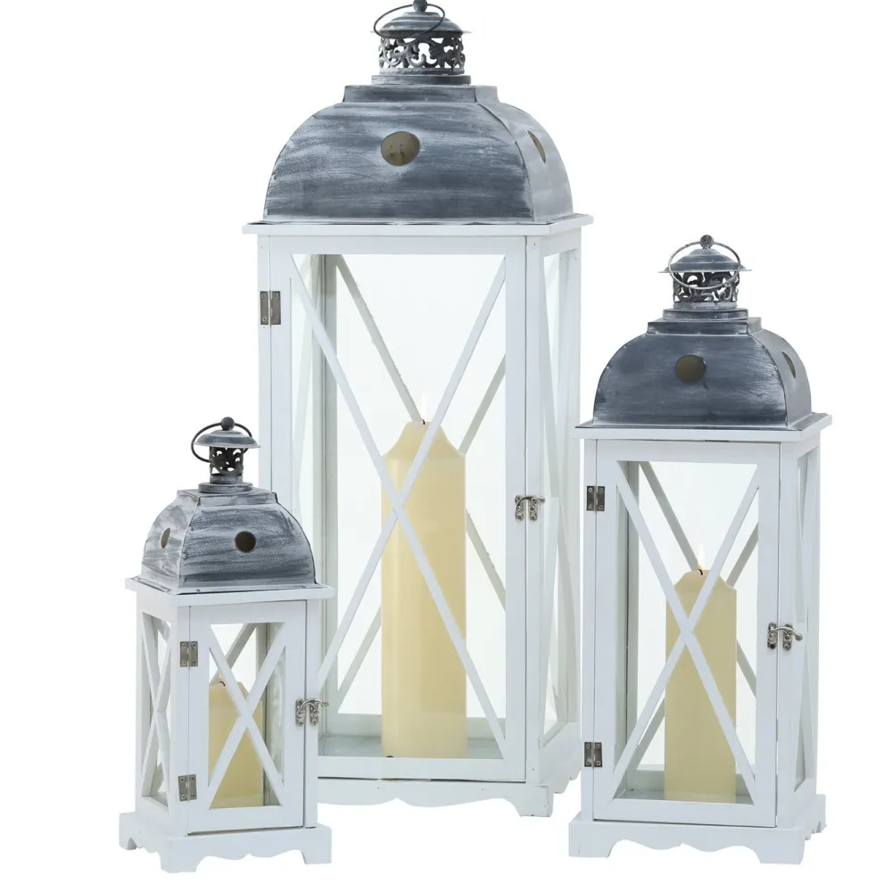 Boltze Deko Laternen Set Bristol 3er
