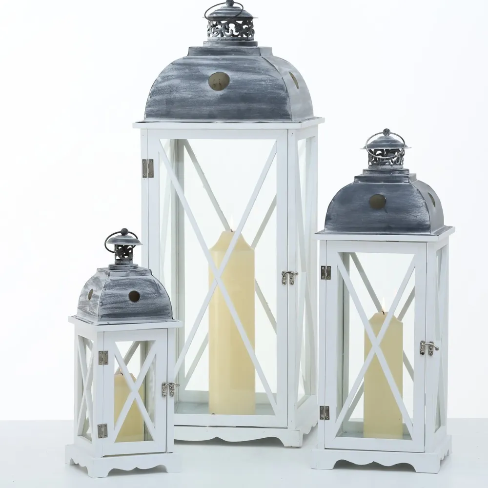 Boltze Deko Laternen Set Bristol 3er
