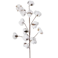 Boltze Dekozweig Baumwolle, künstlich