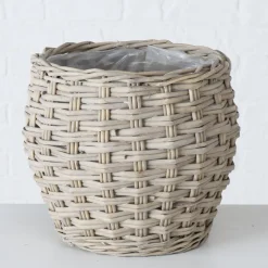 Boltze 3er Set Blumentopf Pflanzkorb Malonia