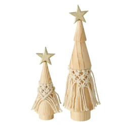 Boltze 2er Set Dekoaufsteller Bohio