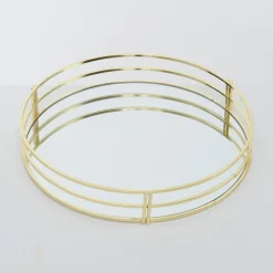 Boltze 2er Set Dekotablett Sino