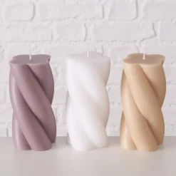 Boltze 3er Set Kerze in Sonderformen