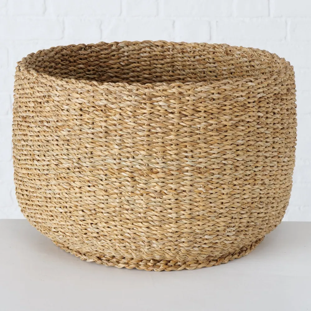 Boltze 3er Set Korb Sophy aus Seegras