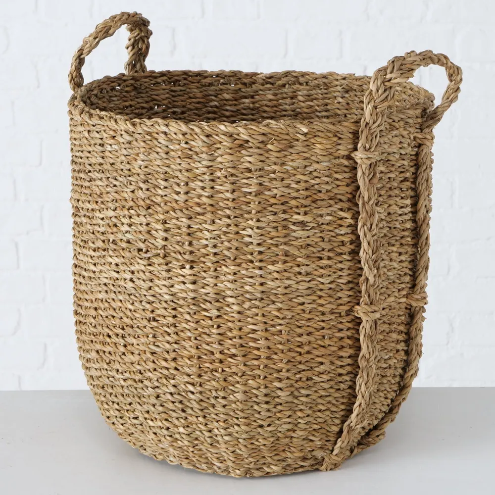 Boltze 3er Set Korb Sophy aus Seegras