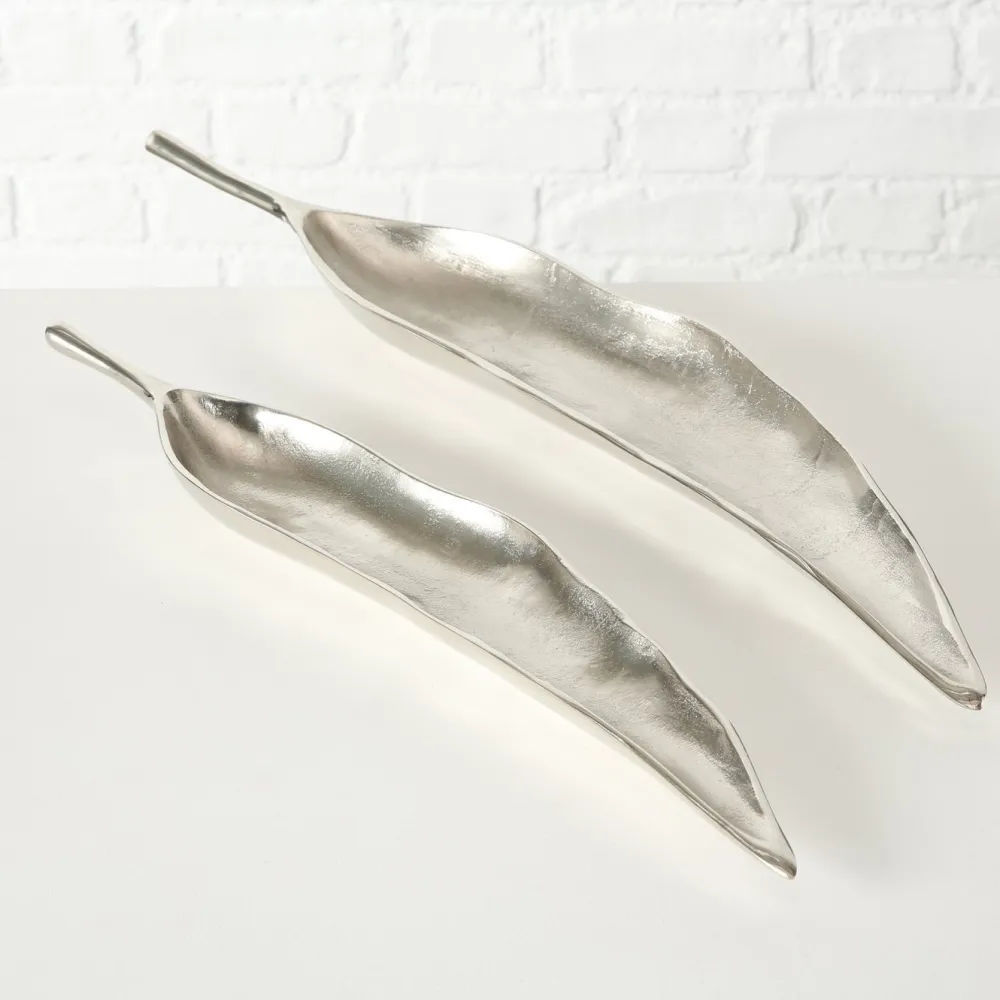 Boltze 2er Set Schale Blatt Tyne