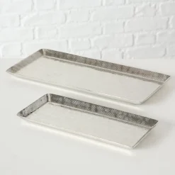 Boltze 2er Set Tablett Dekotablett Detroit