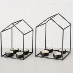 Boltze 2er Set Teelichthalter Draga