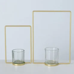 Boltze 2er Set Teelichthalter Franjo