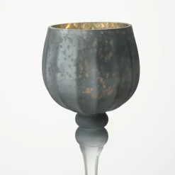 Boltze 3er Set Windlicht Manou silber