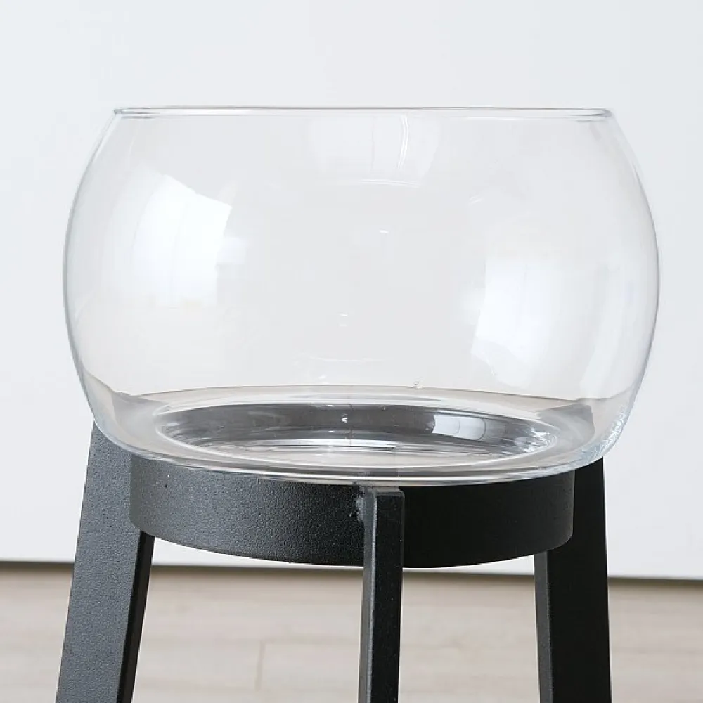 Boltze 2er Set Windlicht Sola mit Ständer