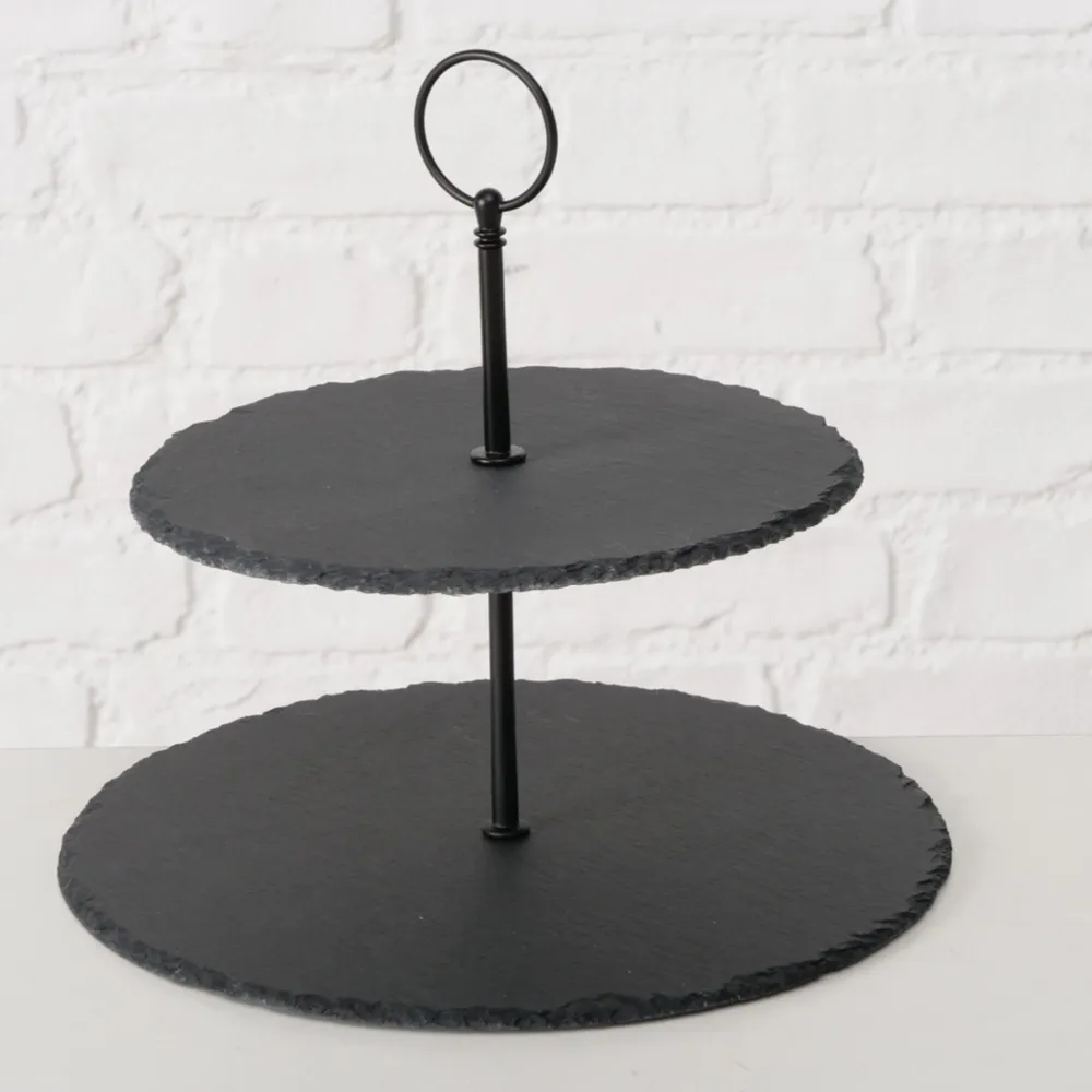 Boltze Etagere aus Schiefer Stonka