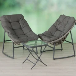 Boltze Gartenmöbel Set Levin Rattan