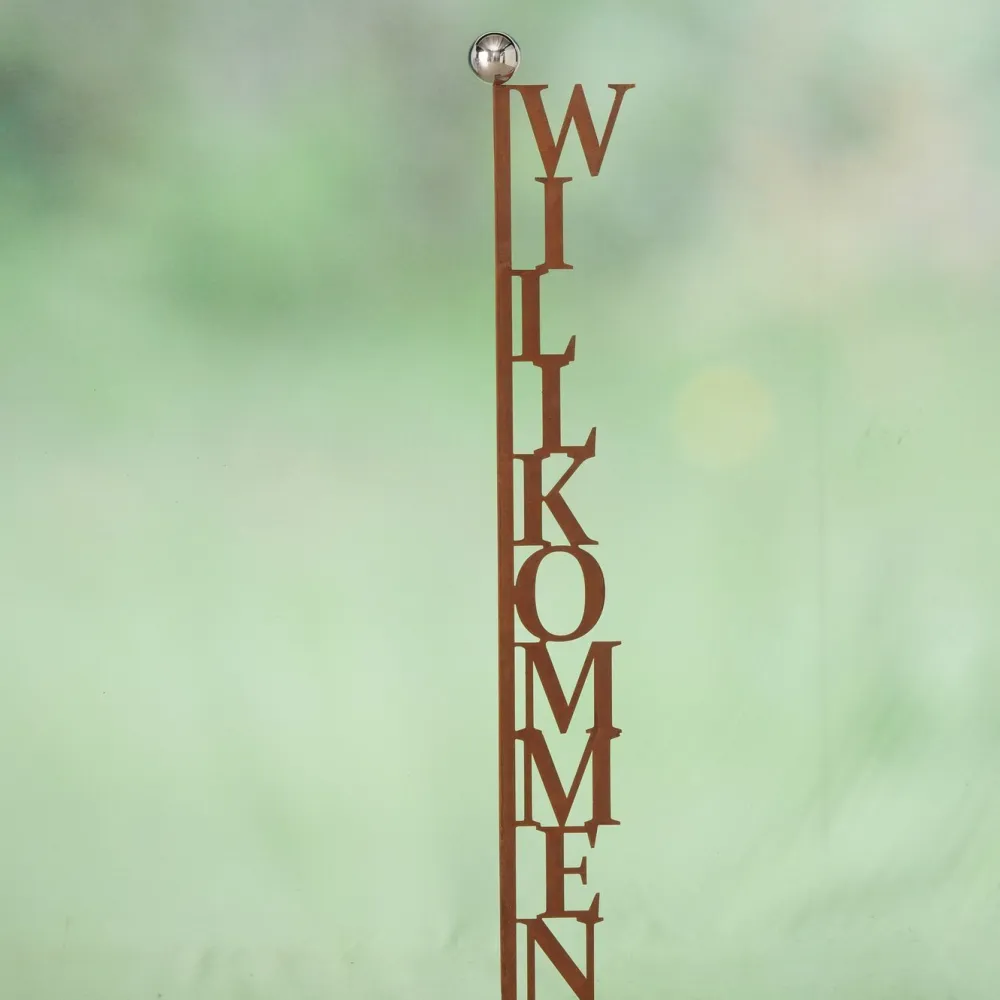 Boltze Gartenstab Willkommen